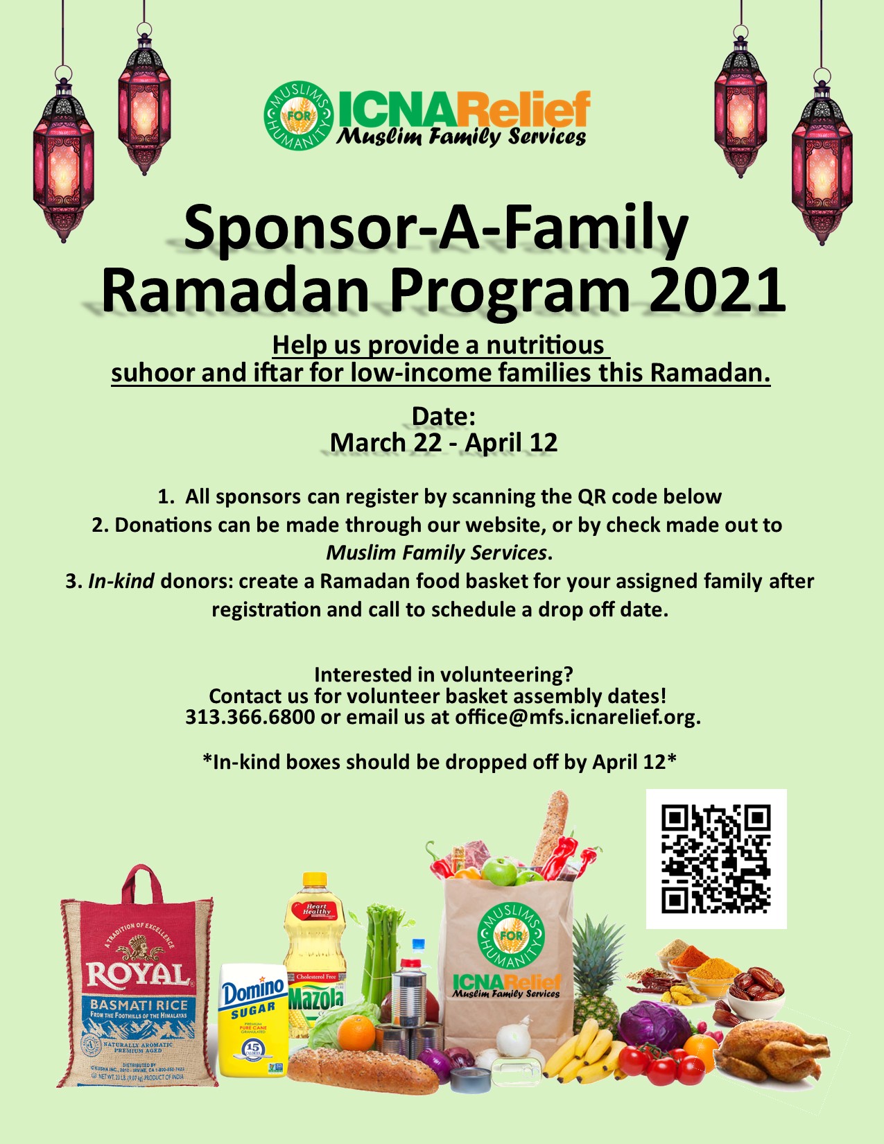 Ramadan Programs ICNA Relief Michigan