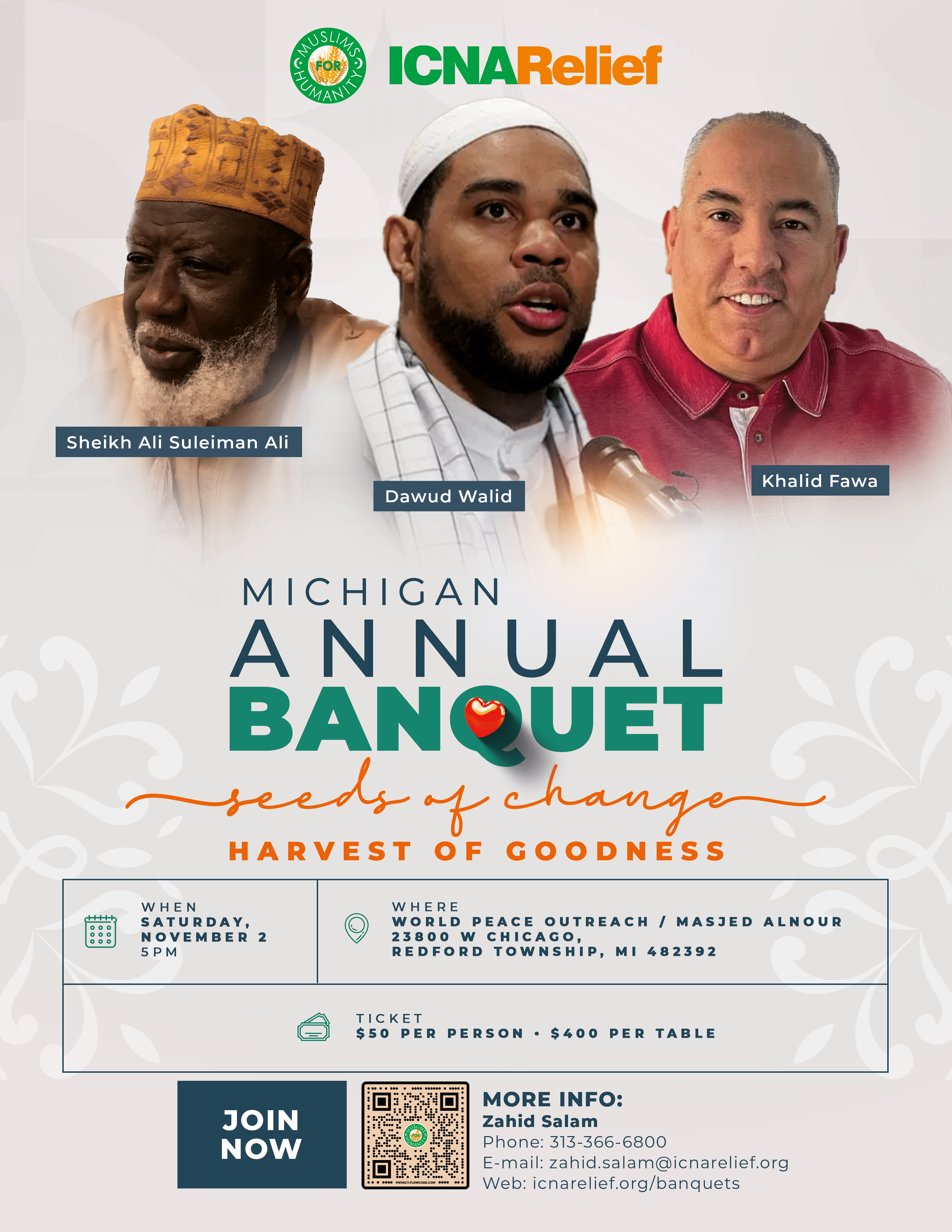 Icna Relief Annual Banquet _Michigan_Flyer