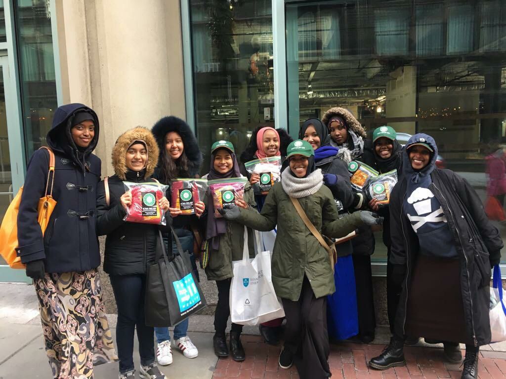 Kadra Maruf - Winter Blessing Bags for the Homeless