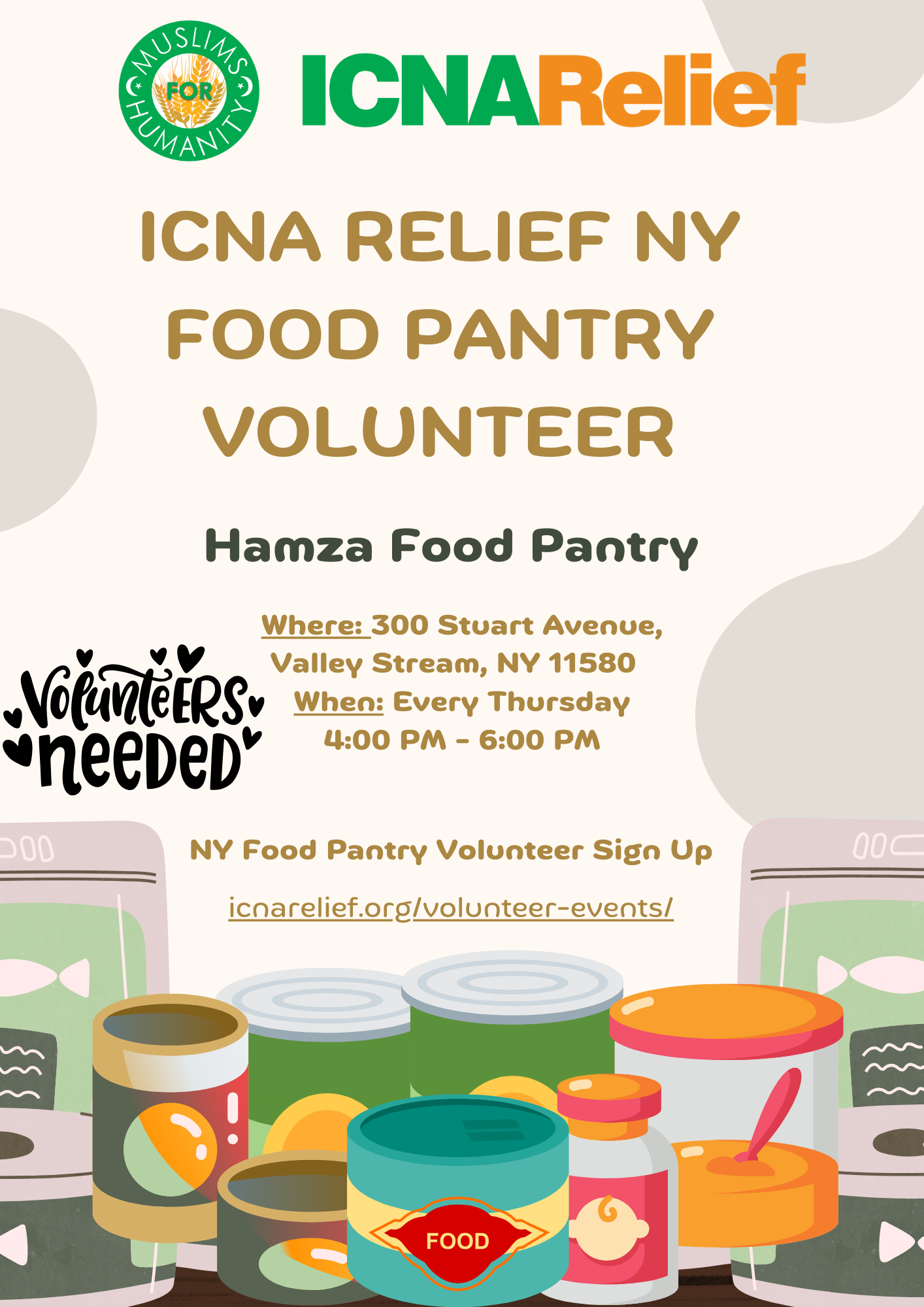 Volunteer Events - ICNA Relief USA