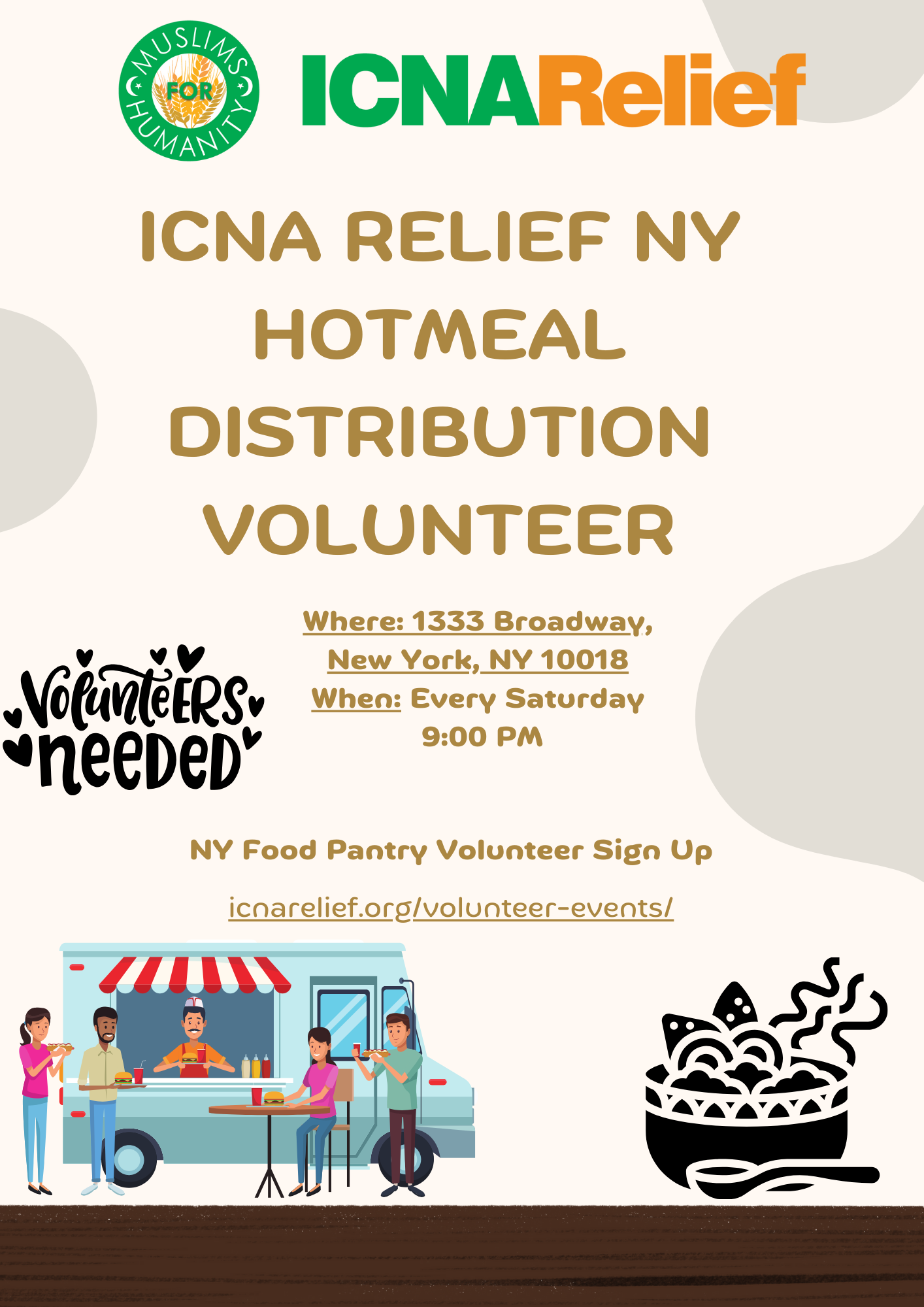 Volunteer Events - ICNA Relief USA